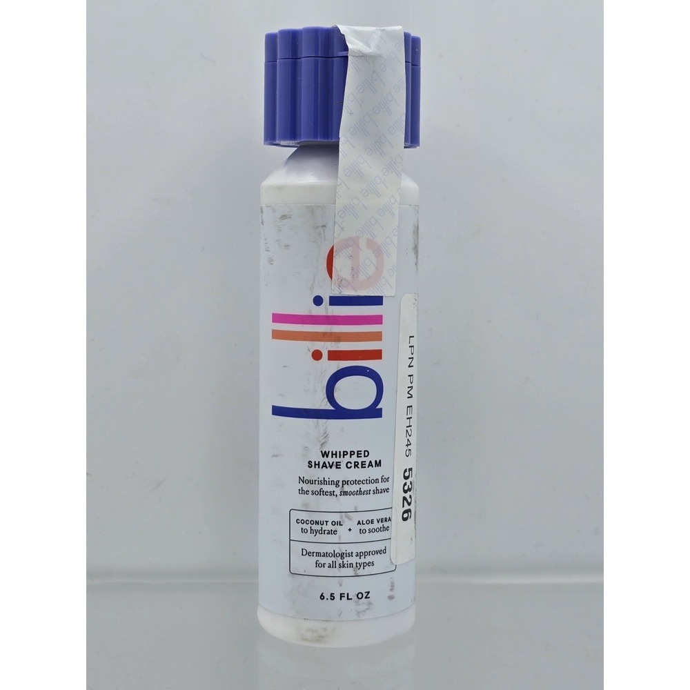 New Billie‎ Ultra Nourishing Whipped Shave Cream Lavender Coconut Oil 6.5 fl oz